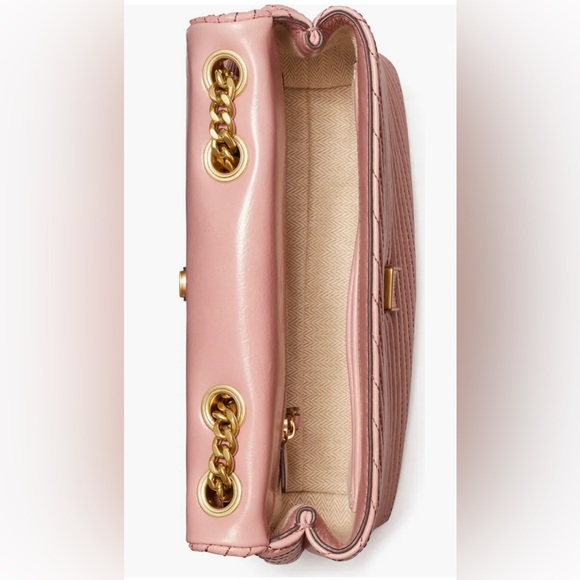 ❌SOLD❤️Tory Burch NWT Small Kira Moto Quilted Convertible Shoulder Bag - Picture 2 of 6